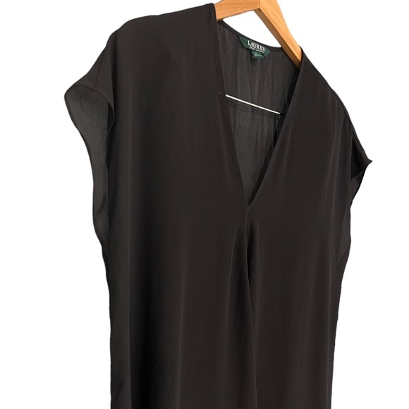 Ralph Lauren sheer top. - Picture 2 of 5